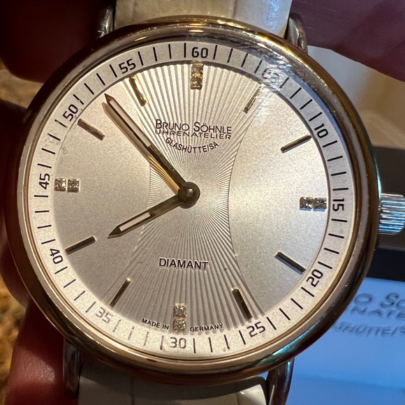 Bruno Söhnle German Watch Flamur with Diamonds - Picture 7 of 9